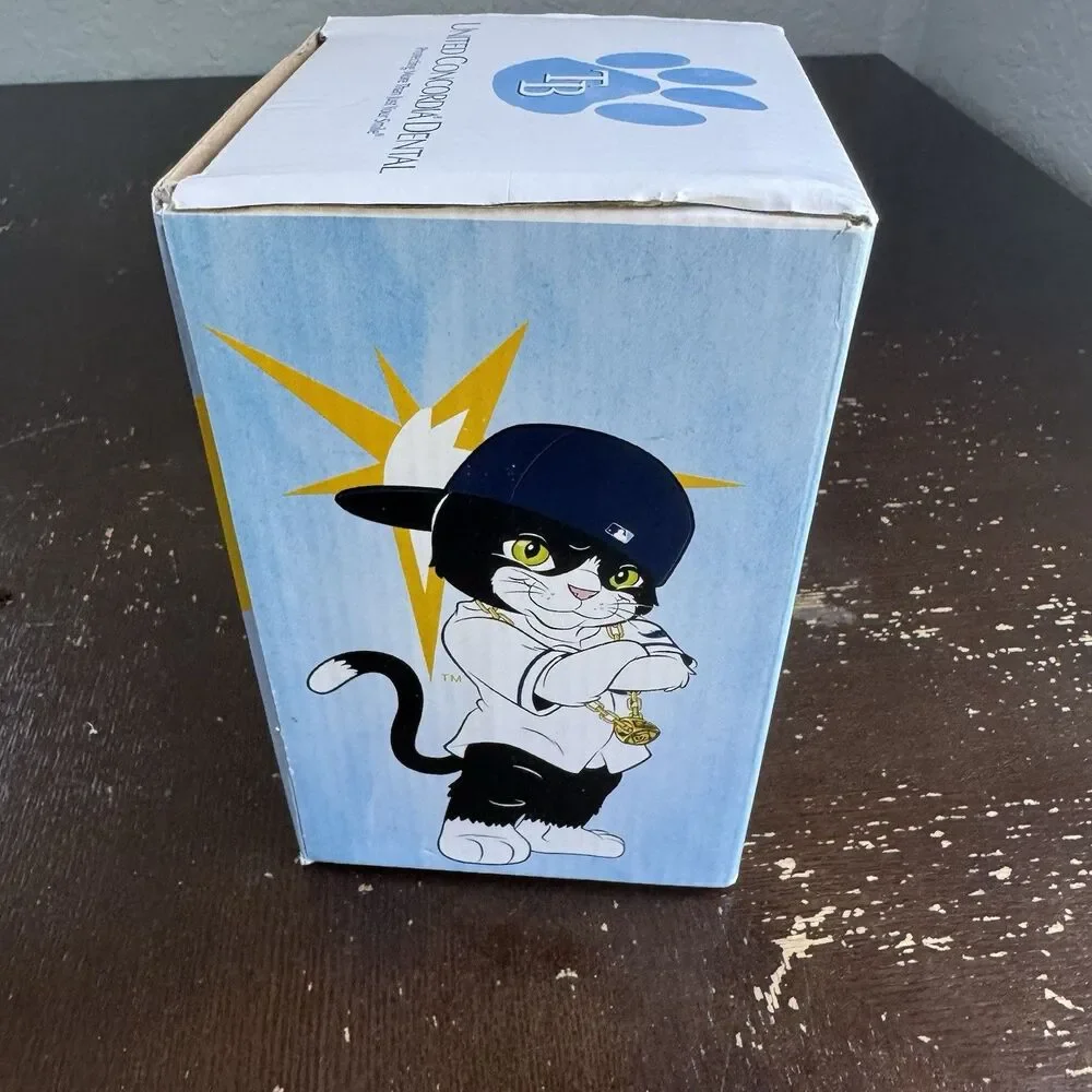 DJ Kitty Toothbrush Holder Tampa Bay Rays Mascot SGA Stadium Giveaway Souvenir